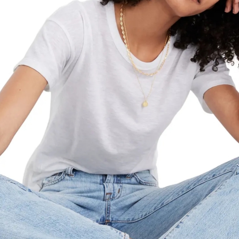 Madewell cotton crewneck tshirt